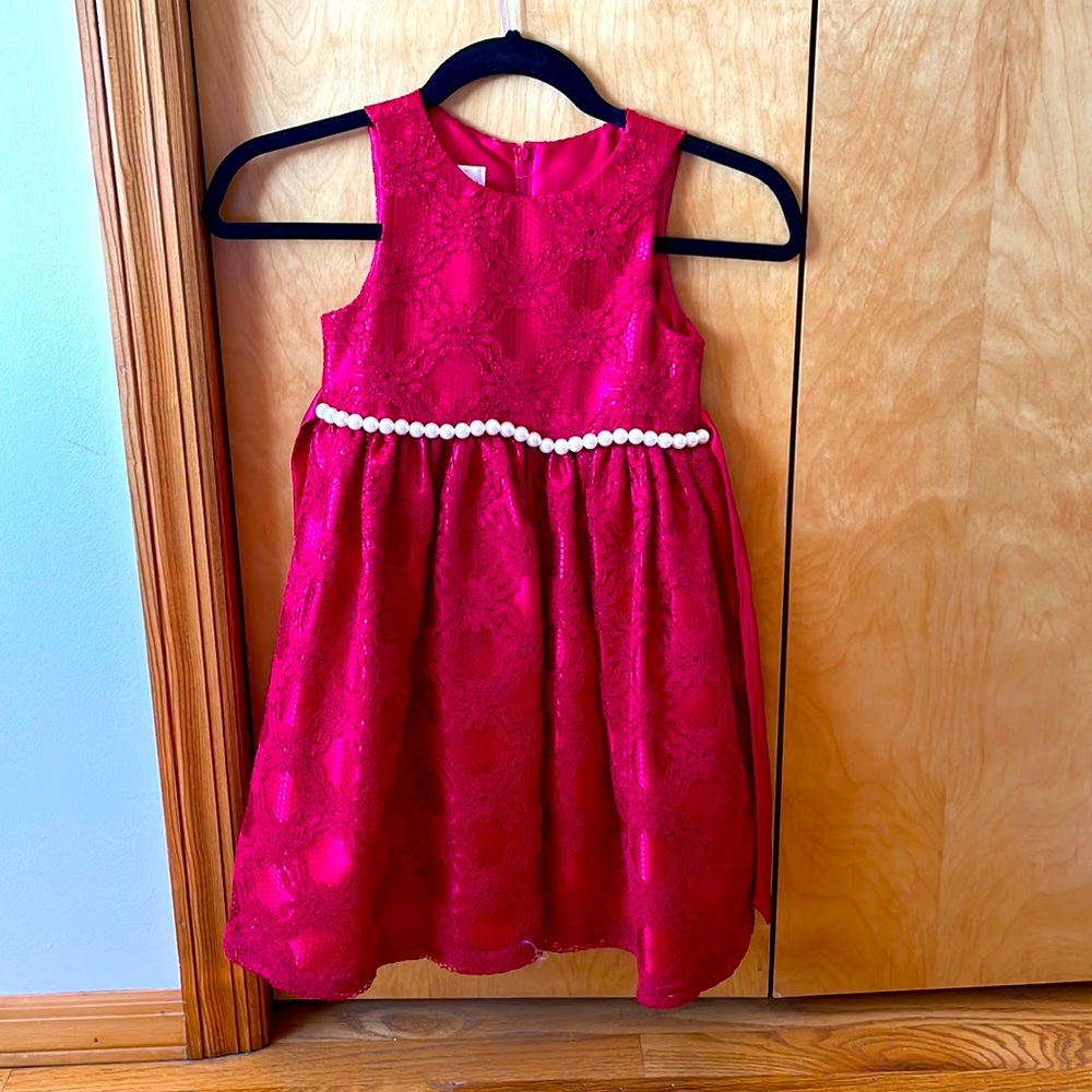 Red Lace Gown